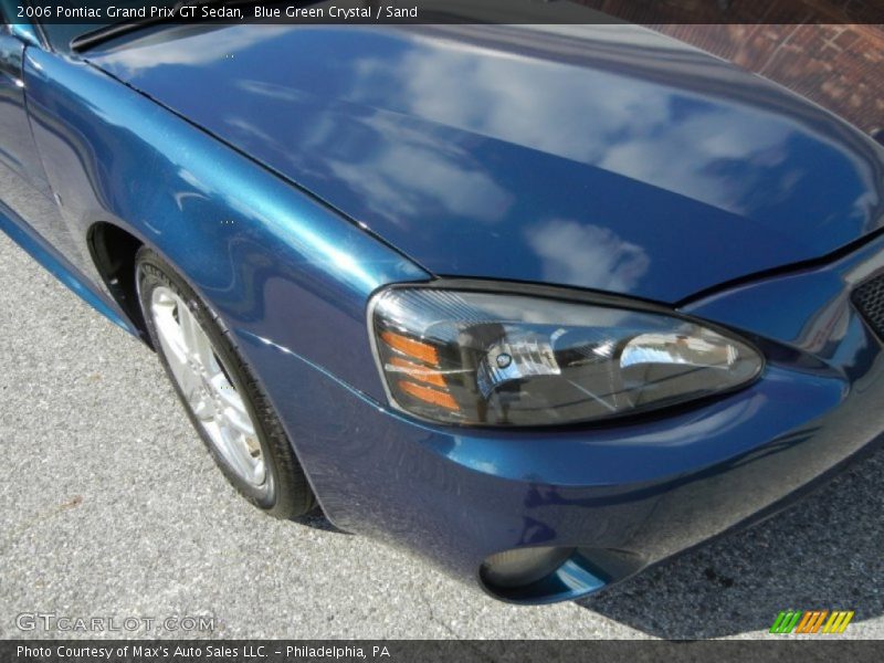 Blue Green Crystal / Sand 2006 Pontiac Grand Prix GT Sedan