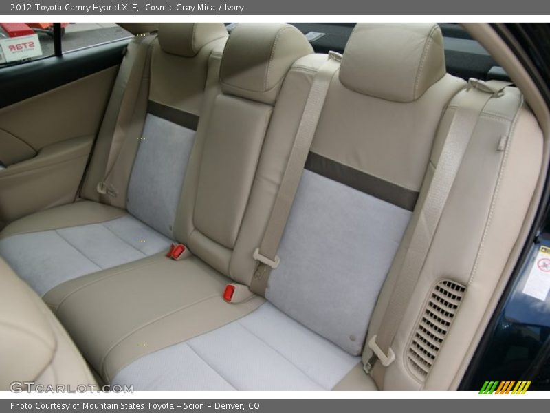 Cosmic Gray Mica / Ivory 2012 Toyota Camry Hybrid XLE