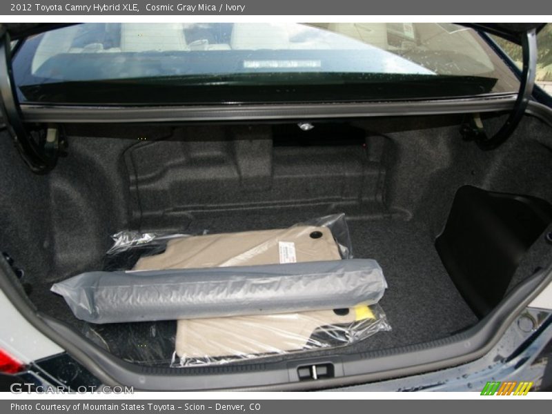 Cosmic Gray Mica / Ivory 2012 Toyota Camry Hybrid XLE