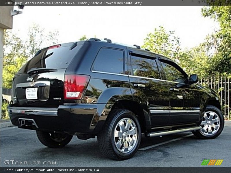  2008 Grand Cherokee Overland 4x4 Black