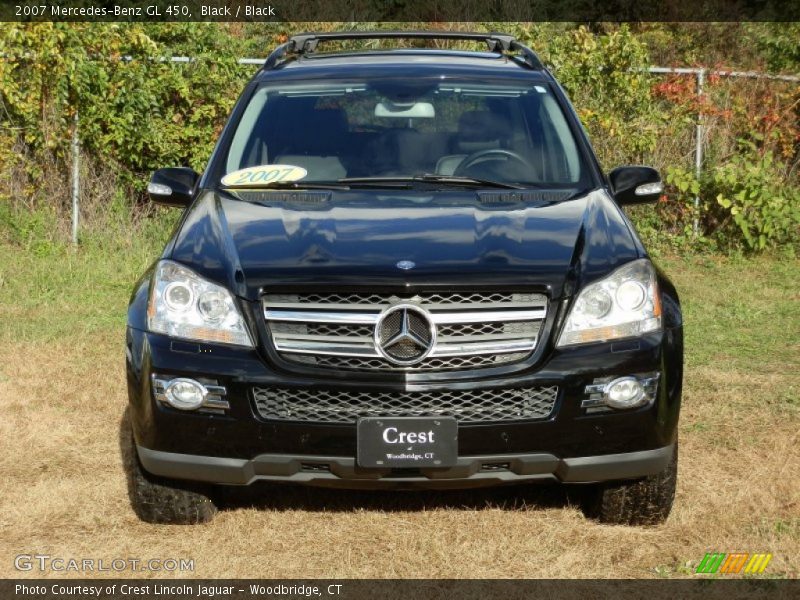 Black / Black 2007 Mercedes-Benz GL 450