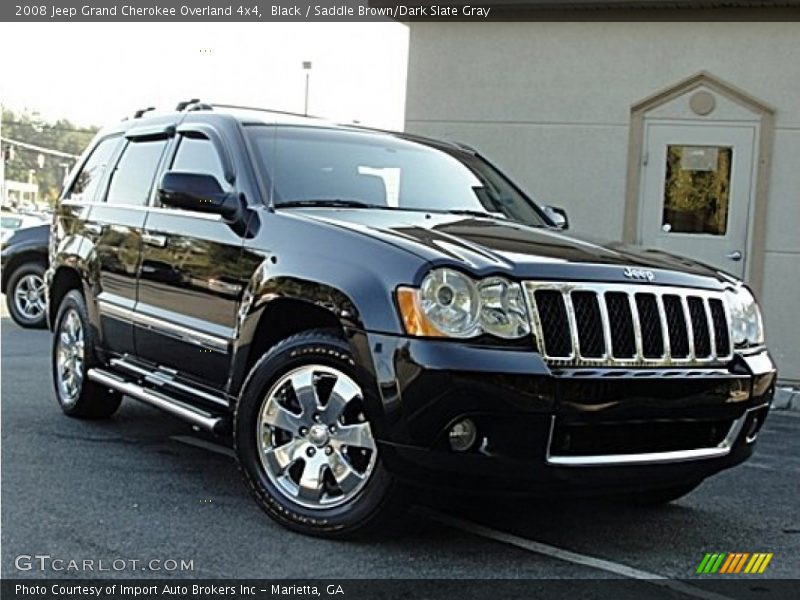 Front 3/4 View of 2008 Grand Cherokee Overland 4x4