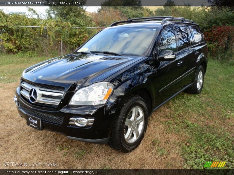 Black / Black 2007 Mercedes-Benz GL 450