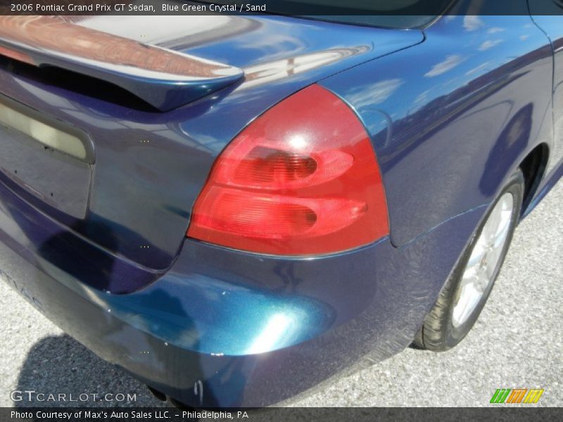 Blue Green Crystal / Sand 2006 Pontiac Grand Prix GT Sedan