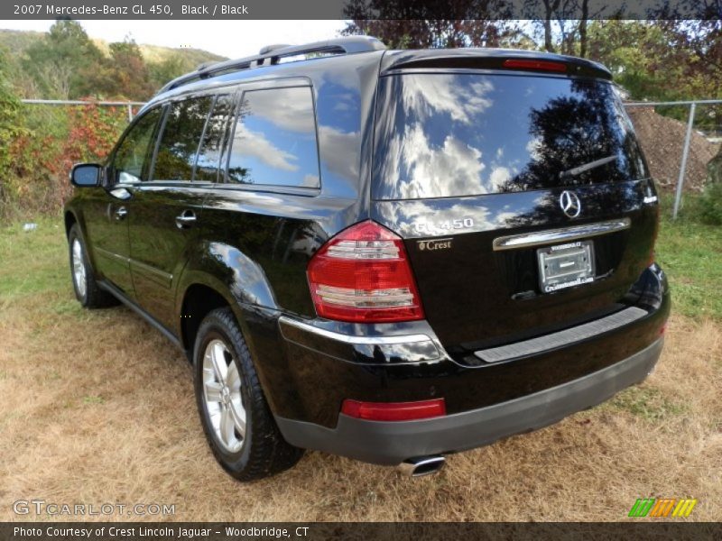Black / Black 2007 Mercedes-Benz GL 450