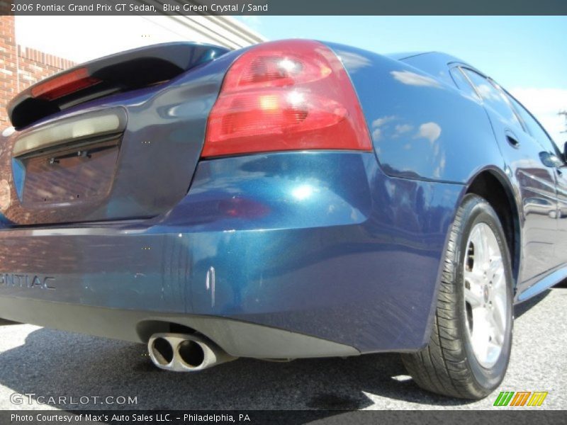 Blue Green Crystal / Sand 2006 Pontiac Grand Prix GT Sedan