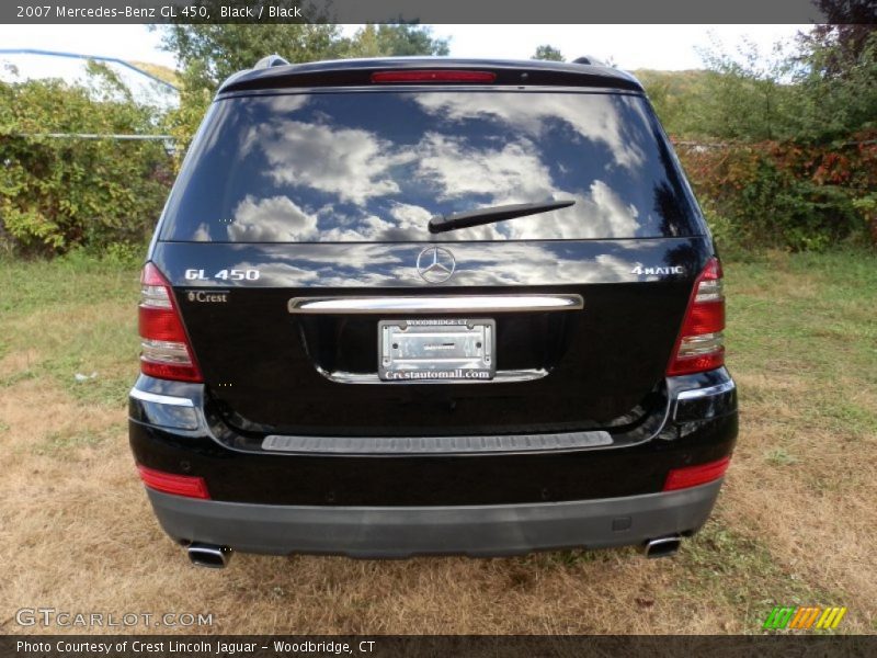 Black / Black 2007 Mercedes-Benz GL 450
