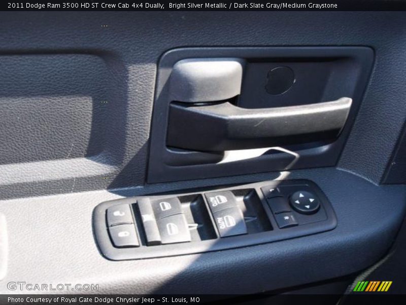 Bright Silver Metallic / Dark Slate Gray/Medium Graystone 2011 Dodge Ram 3500 HD ST Crew Cab 4x4 Dually