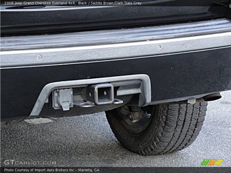 Black / Saddle Brown/Dark Slate Gray 2008 Jeep Grand Cherokee Overland 4x4