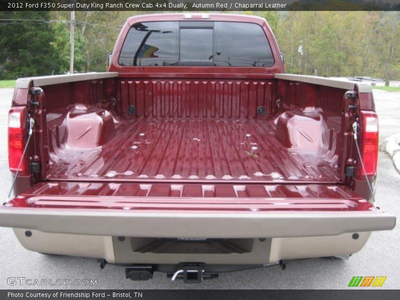  2012 F350 Super Duty King Ranch Crew Cab 4x4 Dually Trunk