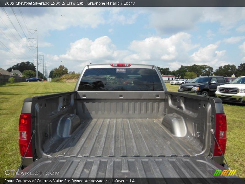 Graystone Metallic / Ebony 2009 Chevrolet Silverado 1500 LS Crew Cab