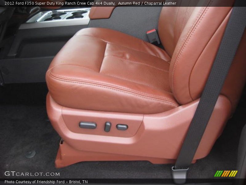 Autumn Red / Chaparral Leather 2012 Ford F350 Super Duty King Ranch Crew Cab 4x4 Dually