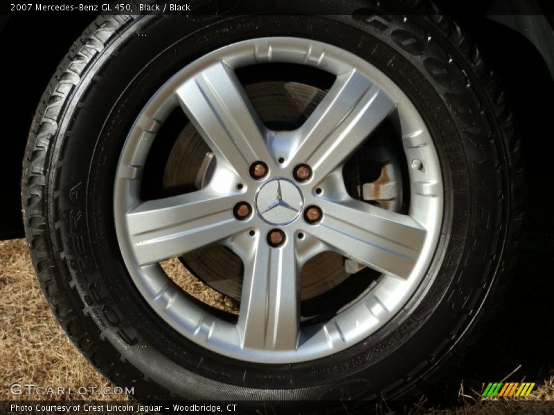 Black / Black 2007 Mercedes-Benz GL 450