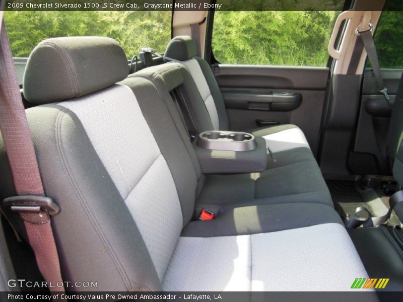 Graystone Metallic / Ebony 2009 Chevrolet Silverado 1500 LS Crew Cab