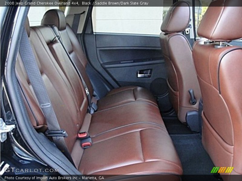 Rear Seat of 2008 Grand Cherokee Overland 4x4