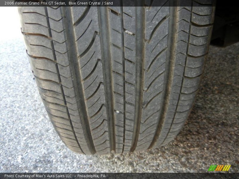 Blue Green Crystal / Sand 2006 Pontiac Grand Prix GT Sedan