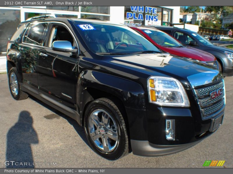 Onyx Black / Jet Black 2012 GMC Terrain SLT AWD