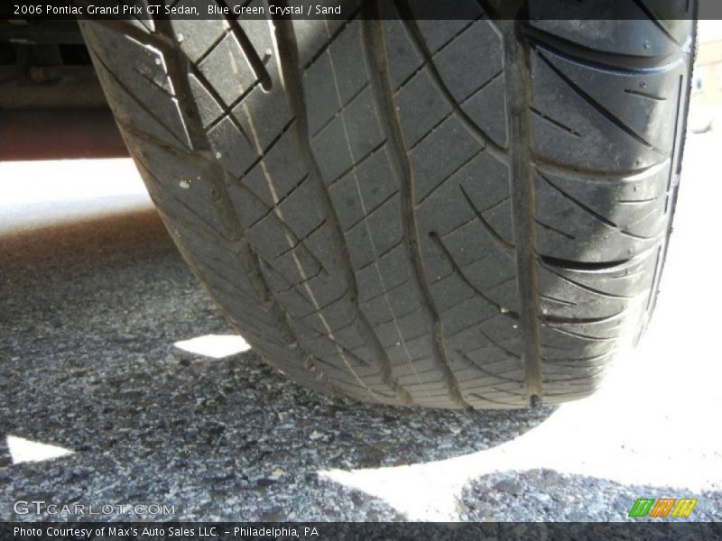 Blue Green Crystal / Sand 2006 Pontiac Grand Prix GT Sedan