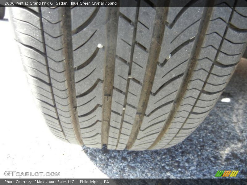 Blue Green Crystal / Sand 2006 Pontiac Grand Prix GT Sedan