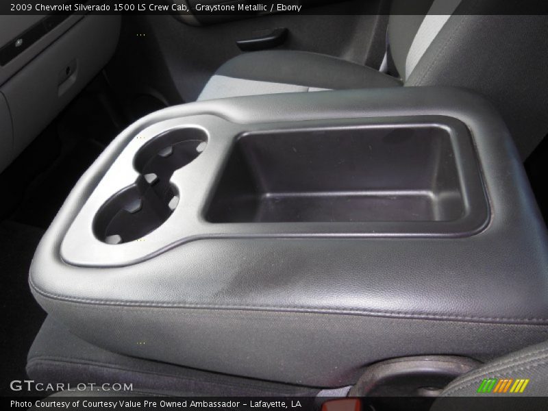 Graystone Metallic / Ebony 2009 Chevrolet Silverado 1500 LS Crew Cab