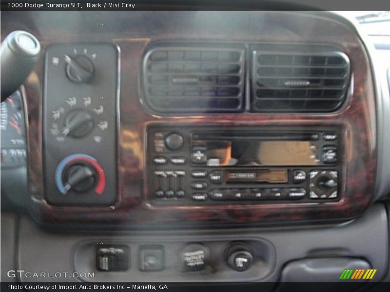 Black / Mist Gray 2000 Dodge Durango SLT