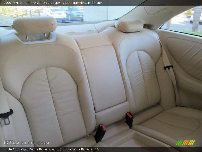 Cadet Blue Metallic / Stone 2007 Mercedes-Benz CLK 350 Coupe