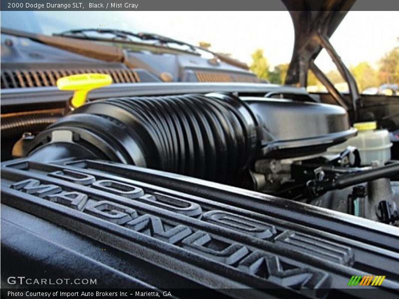 Black / Mist Gray 2000 Dodge Durango SLT