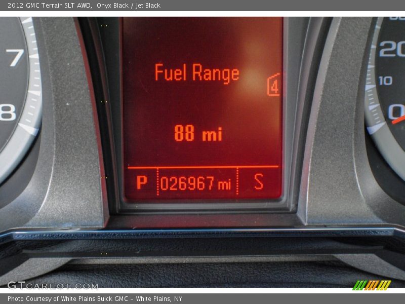 Onyx Black / Jet Black 2012 GMC Terrain SLT AWD