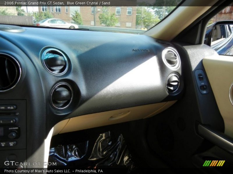 Blue Green Crystal / Sand 2006 Pontiac Grand Prix GT Sedan