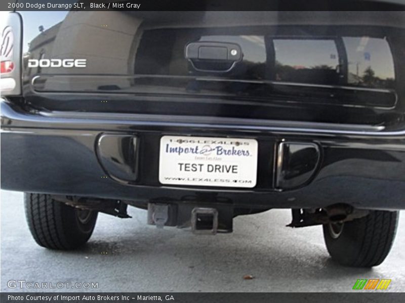Black / Mist Gray 2000 Dodge Durango SLT