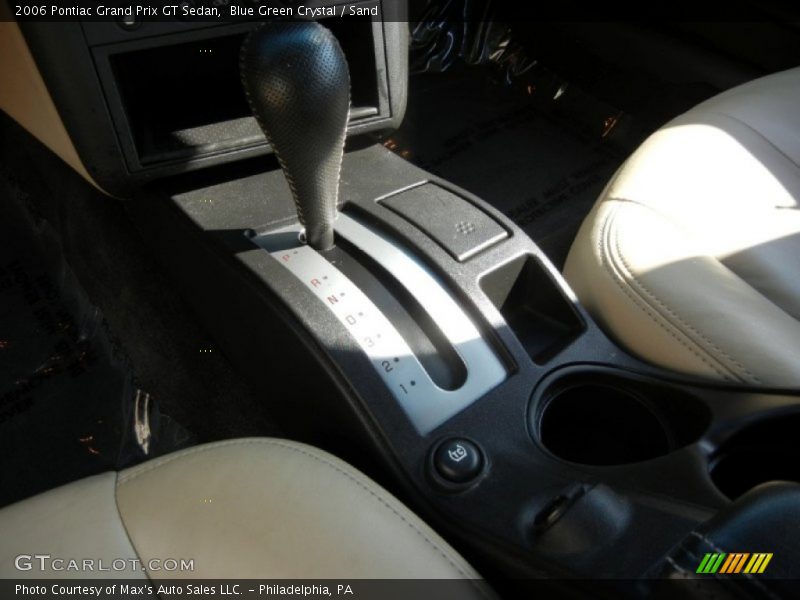 Blue Green Crystal / Sand 2006 Pontiac Grand Prix GT Sedan