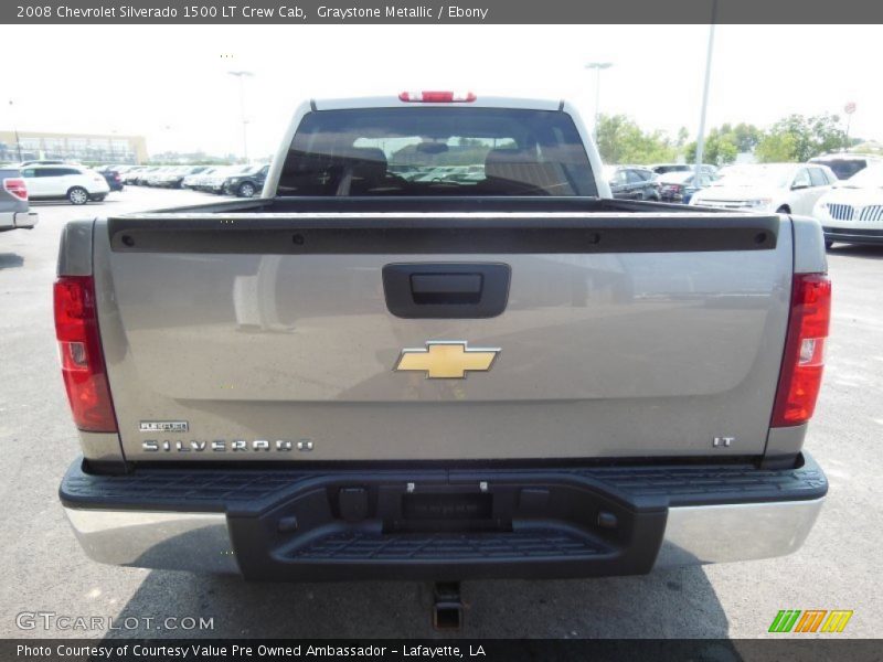 Graystone Metallic / Ebony 2008 Chevrolet Silverado 1500 LT Crew Cab