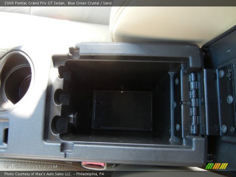 Blue Green Crystal / Sand 2006 Pontiac Grand Prix GT Sedan