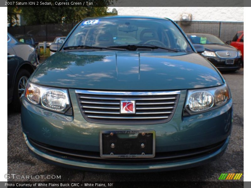 Cypress Green / Tan 2007 Saturn ION 2 Sedan