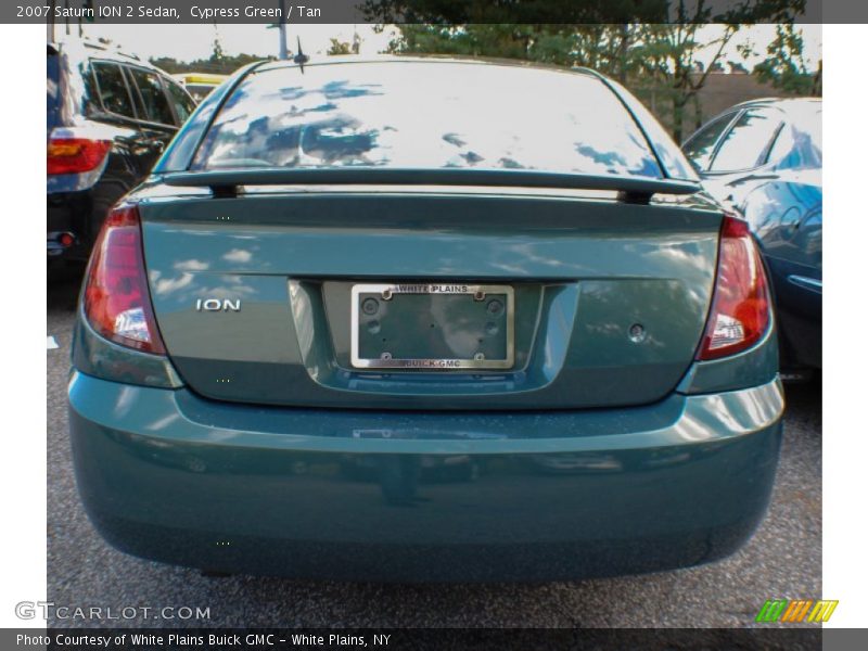 Cypress Green / Tan 2007 Saturn ION 2 Sedan
