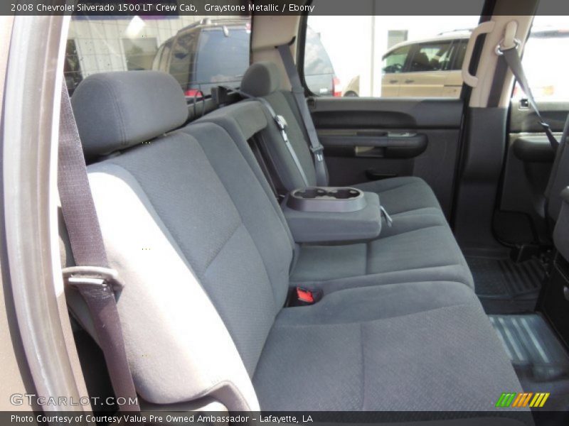 Graystone Metallic / Ebony 2008 Chevrolet Silverado 1500 LT Crew Cab