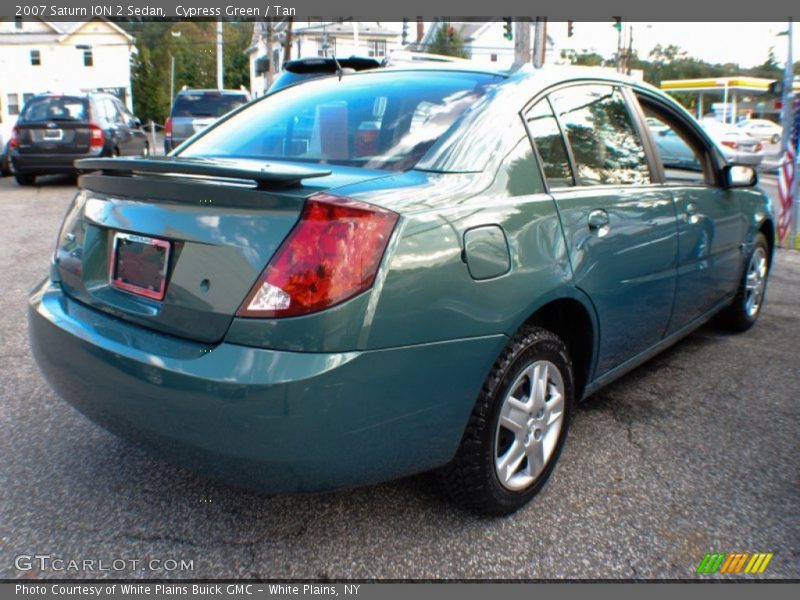 Cypress Green / Tan 2007 Saturn ION 2 Sedan