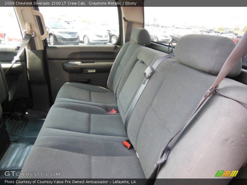 Graystone Metallic / Ebony 2008 Chevrolet Silverado 1500 LT Crew Cab
