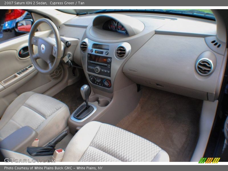 Cypress Green / Tan 2007 Saturn ION 2 Sedan