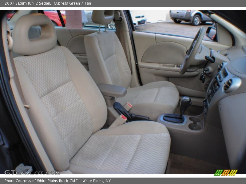 Cypress Green / Tan 2007 Saturn ION 2 Sedan
