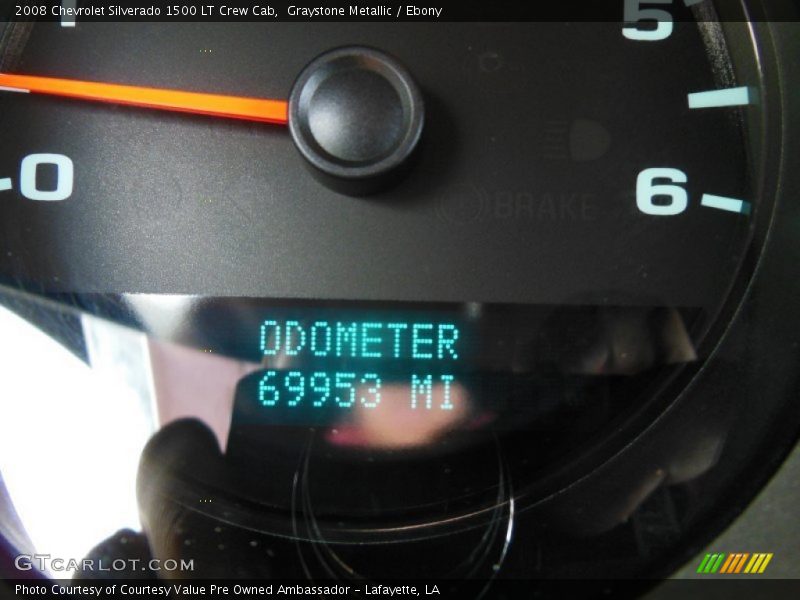 Graystone Metallic / Ebony 2008 Chevrolet Silverado 1500 LT Crew Cab