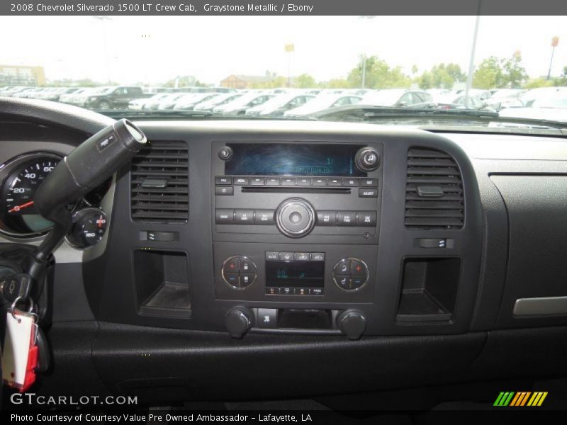 Graystone Metallic / Ebony 2008 Chevrolet Silverado 1500 LT Crew Cab