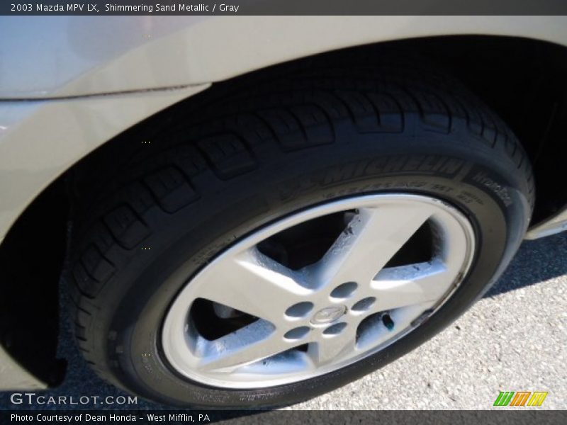 Shimmering Sand Metallic / Gray 2003 Mazda MPV LX