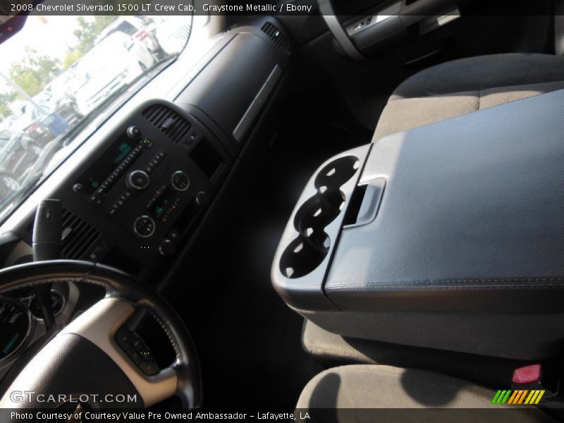Graystone Metallic / Ebony 2008 Chevrolet Silverado 1500 LT Crew Cab