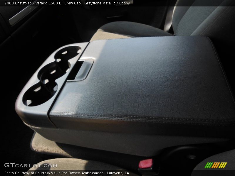 Graystone Metallic / Ebony 2008 Chevrolet Silverado 1500 LT Crew Cab
