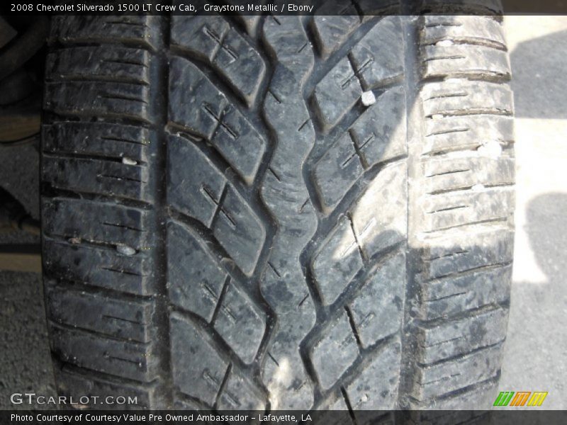 Graystone Metallic / Ebony 2008 Chevrolet Silverado 1500 LT Crew Cab