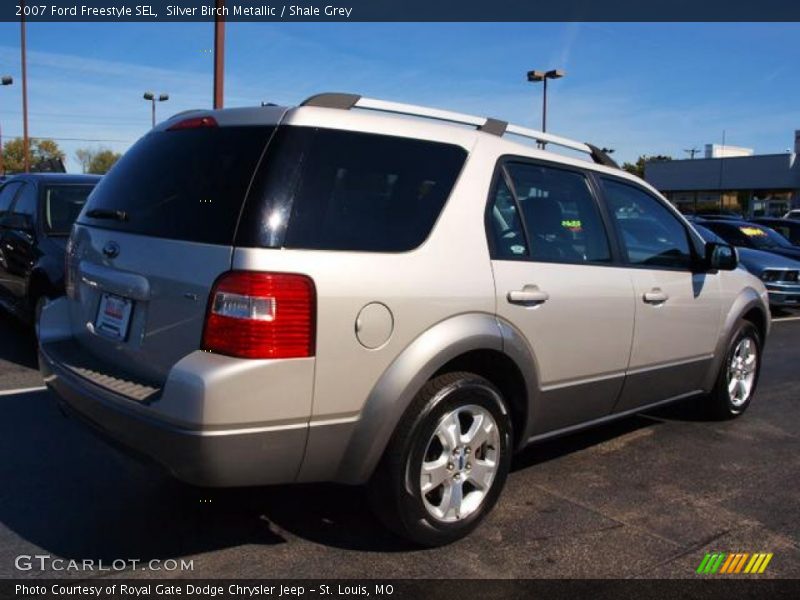 Silver Birch Metallic / Shale Grey 2007 Ford Freestyle SEL