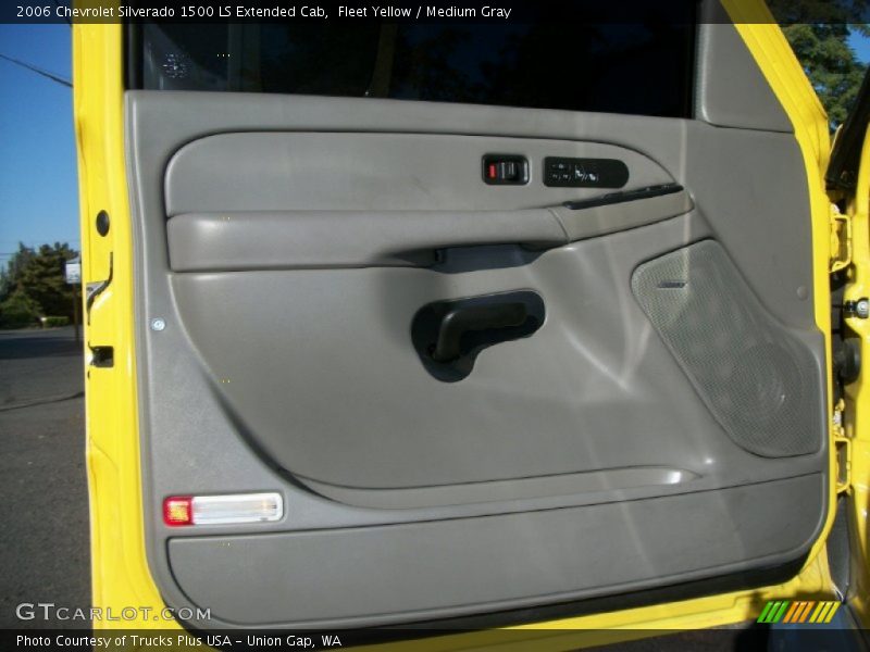 Fleet Yellow / Medium Gray 2006 Chevrolet Silverado 1500 LS Extended Cab