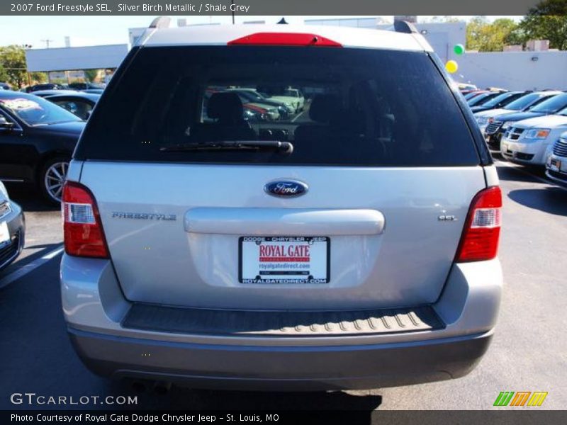 Silver Birch Metallic / Shale Grey 2007 Ford Freestyle SEL