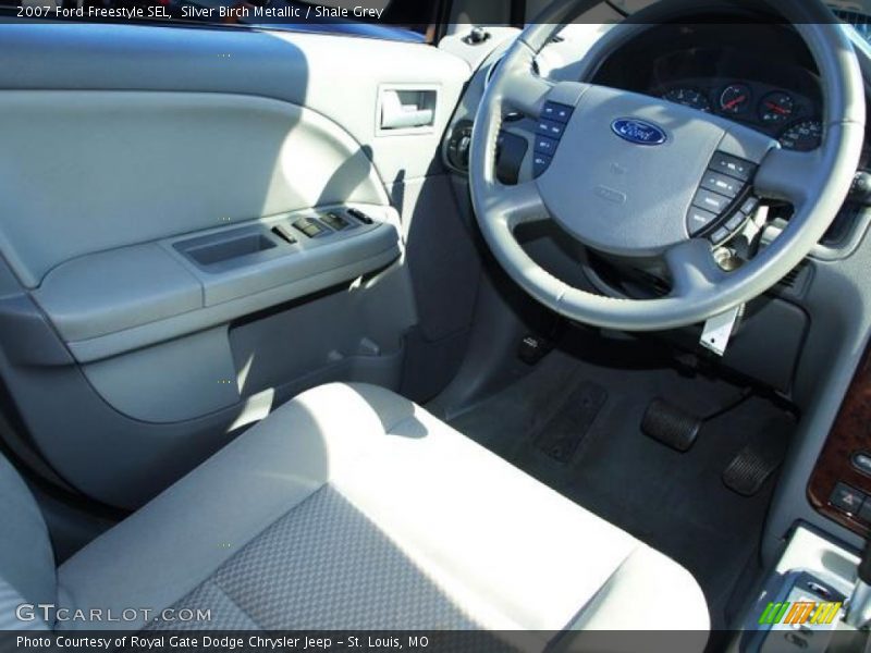Silver Birch Metallic / Shale Grey 2007 Ford Freestyle SEL